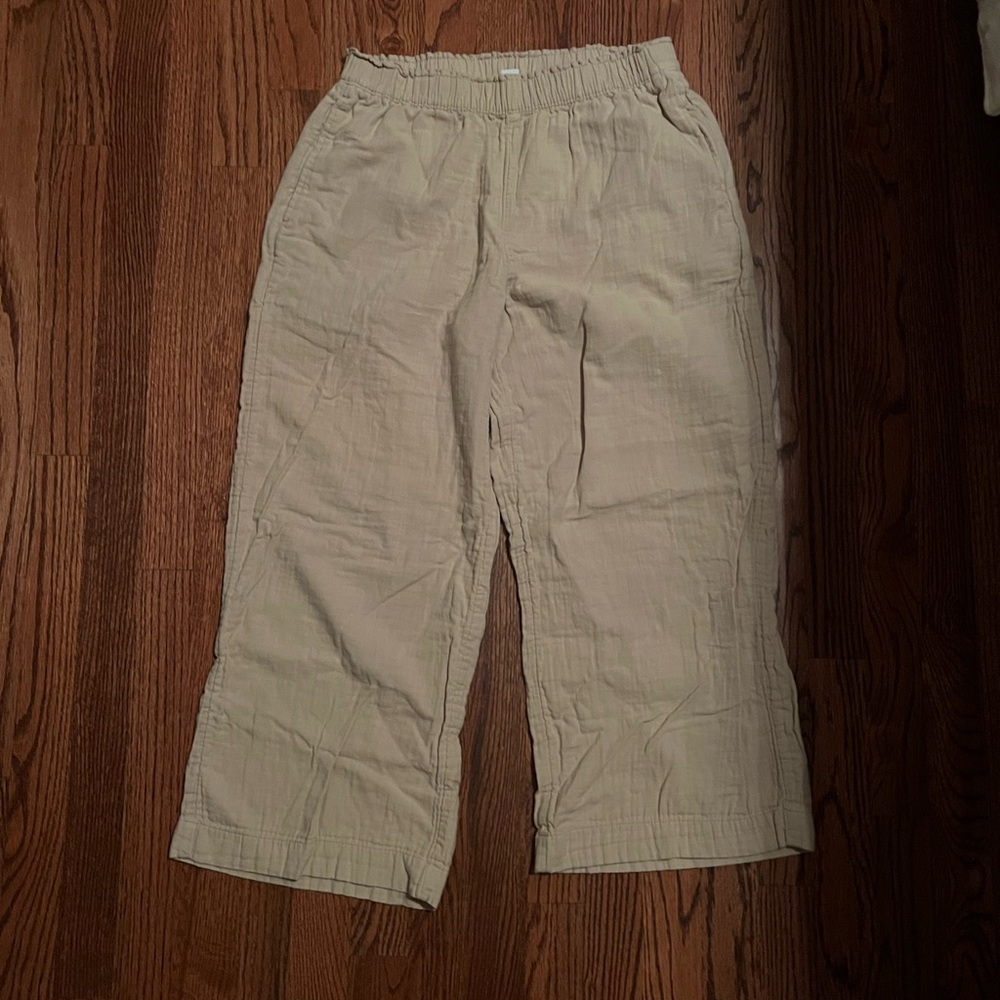 Old Navy Tan Wide Leg Jumpsuit
